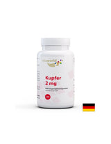 Antioxydant - cuivre (gluconate de cuivre), 2 mg x 365 comprimés