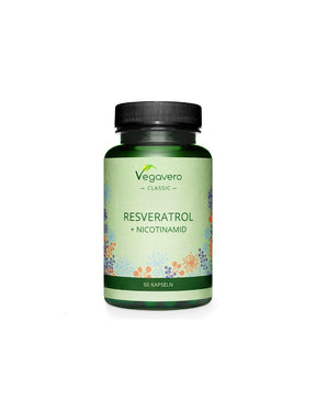 Antioxidant - Resveratrol + Nicotinamide, 60 capsules - Nutra Best Europe