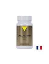 Protection antioxydante et santé hépatique - L-glutathion (réduit), 50 mg x 60 capsules