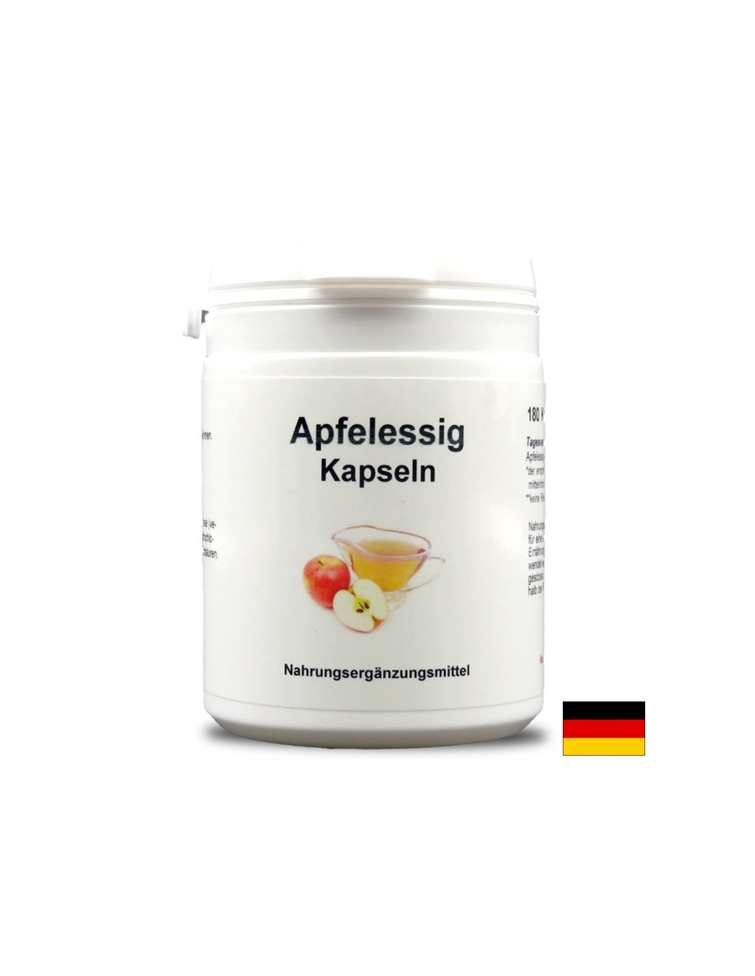 Apfelessig - Vinaigre de cidre de pomme 350 mg, 180 gélules <tc>Karl Minck</tc>
