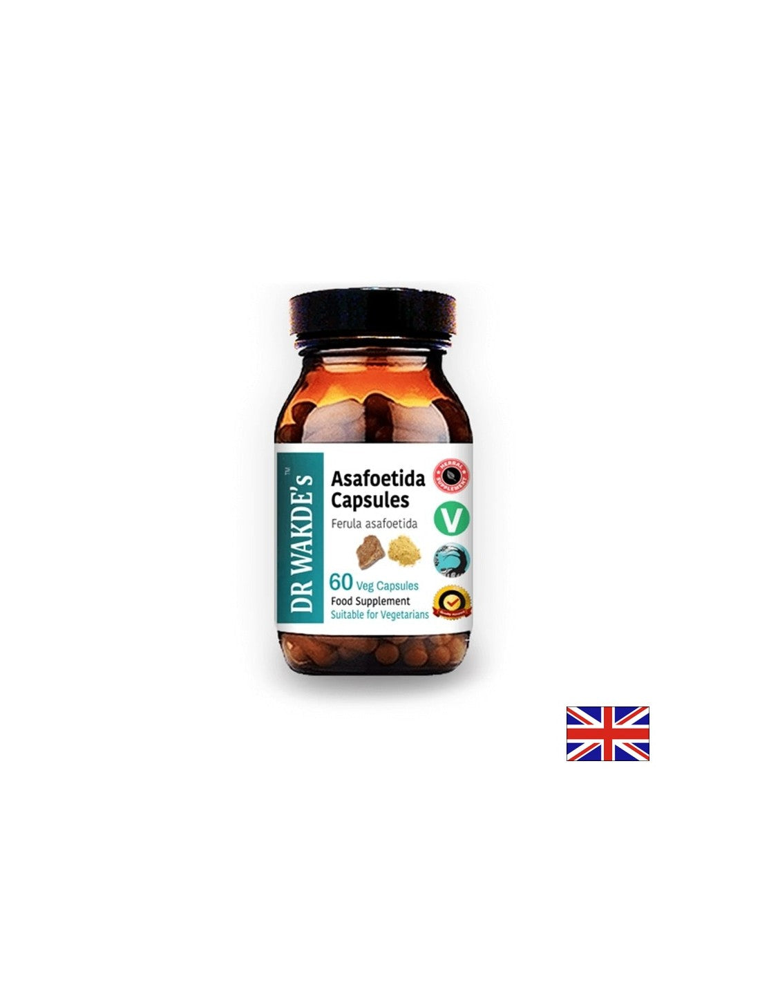 Asafoetida - Asafoetida ayurveda, 60 capsules Dr Wakde