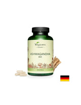 Ashwagandha BIO/Bio Ashwagandha, 180 gélules, 100% Vegan <tc>Vegavero</tc>