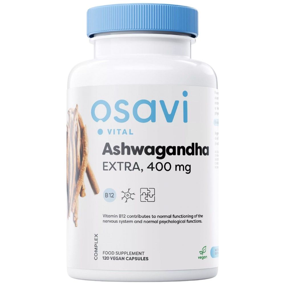 Ashwagandha Extra 400 mg - 120 capsules