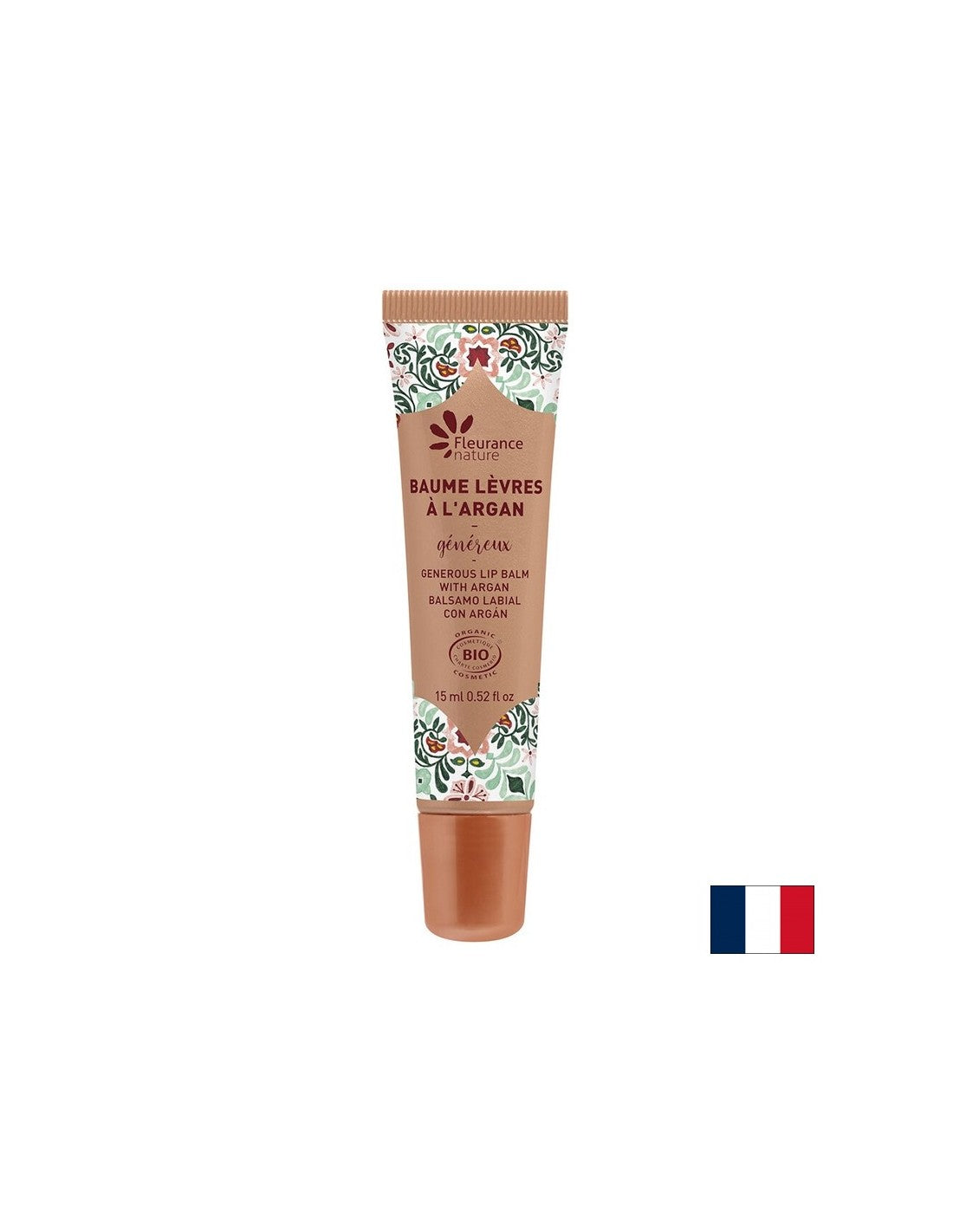 Baume à lèvres avec argan biologique, 15 ml de nature floute