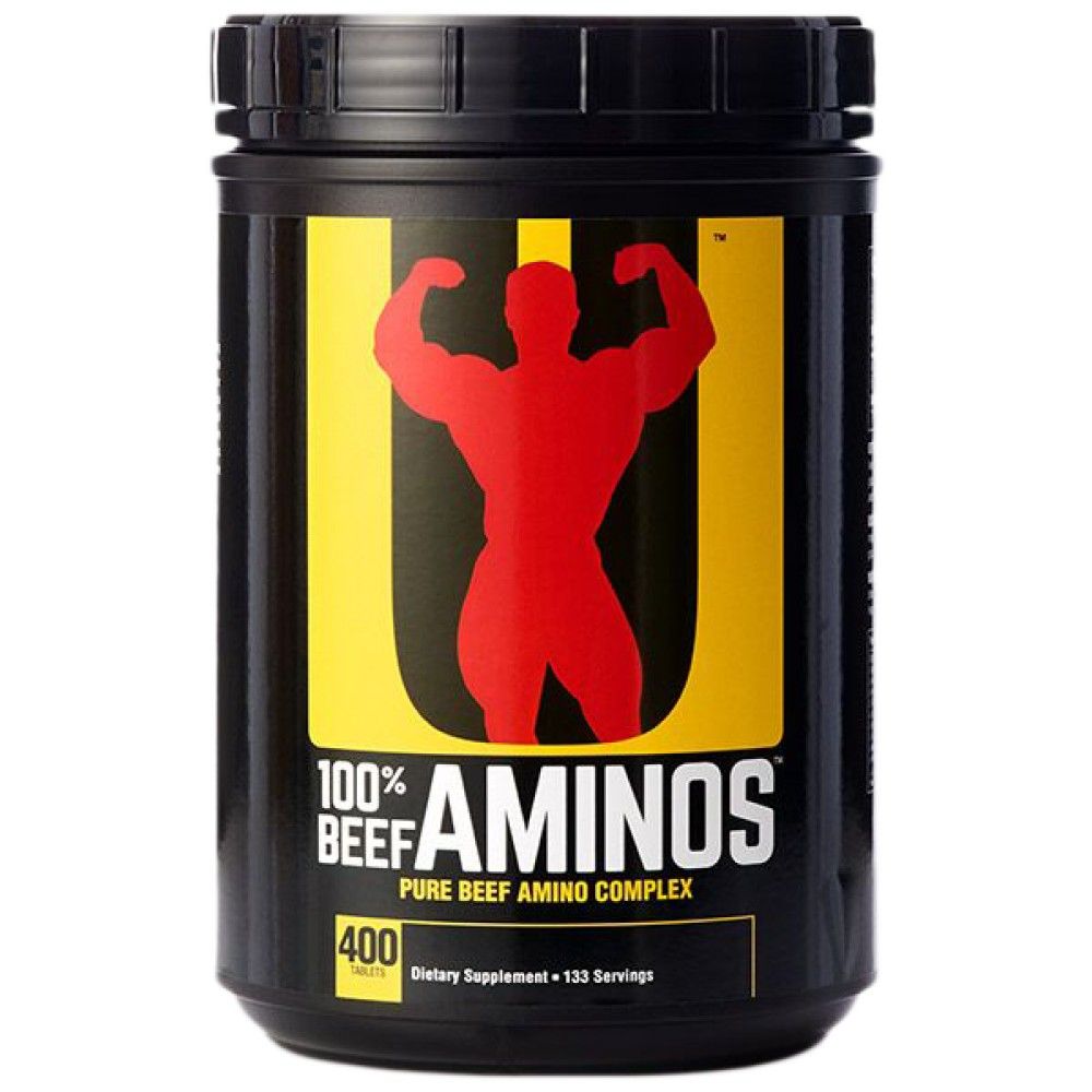 100% de bœuf amino - 400 comprimés