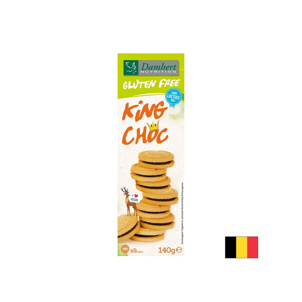 Biscuits sans gluten avec crème au chocolat, 140 g
