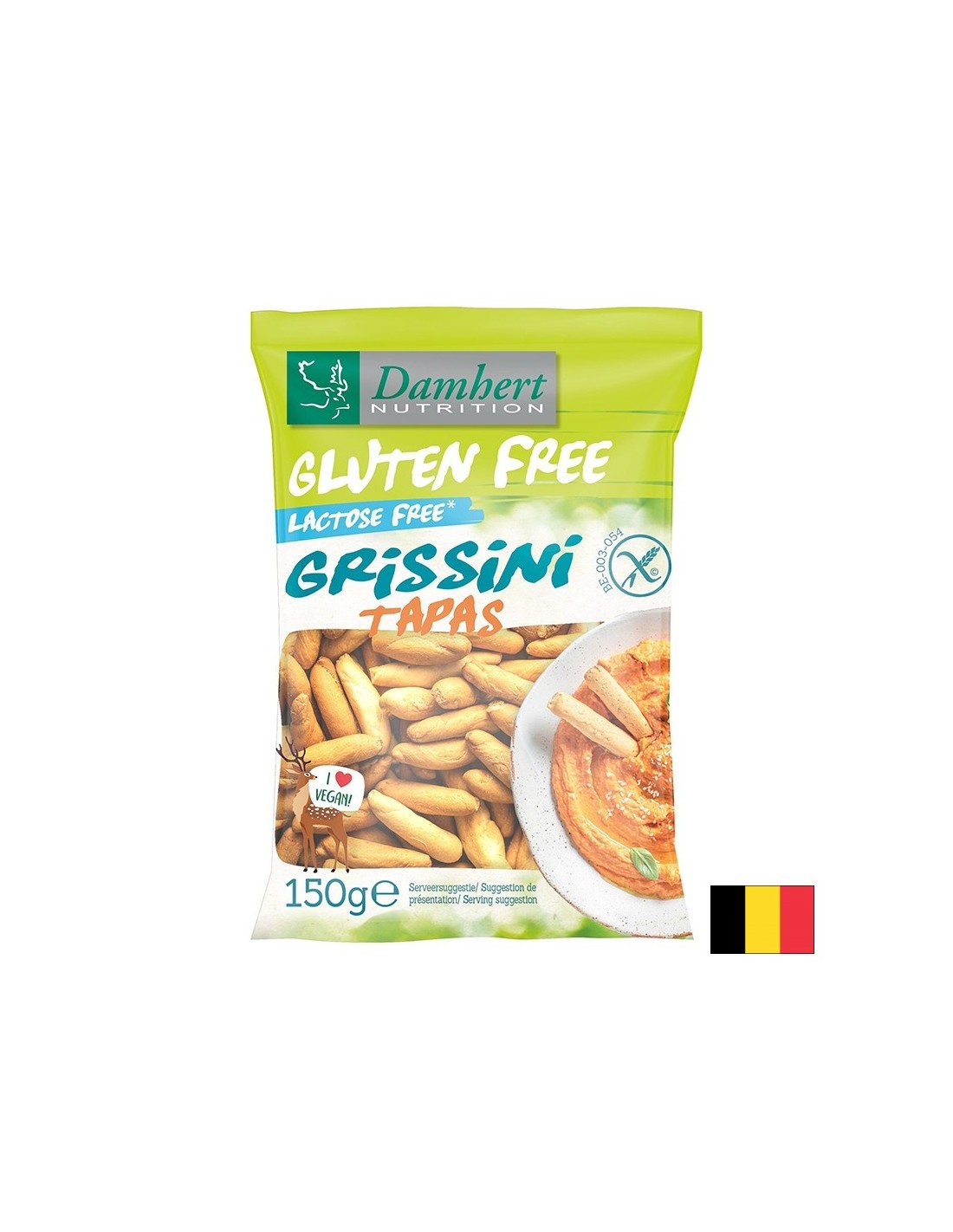 Tapas à pain sans gluten, 150 g
