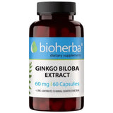 Ginkgo biloba extrait 60 mg - 60 capsules