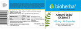 Extrait de graines de raisin 280 mg - 60 capsules