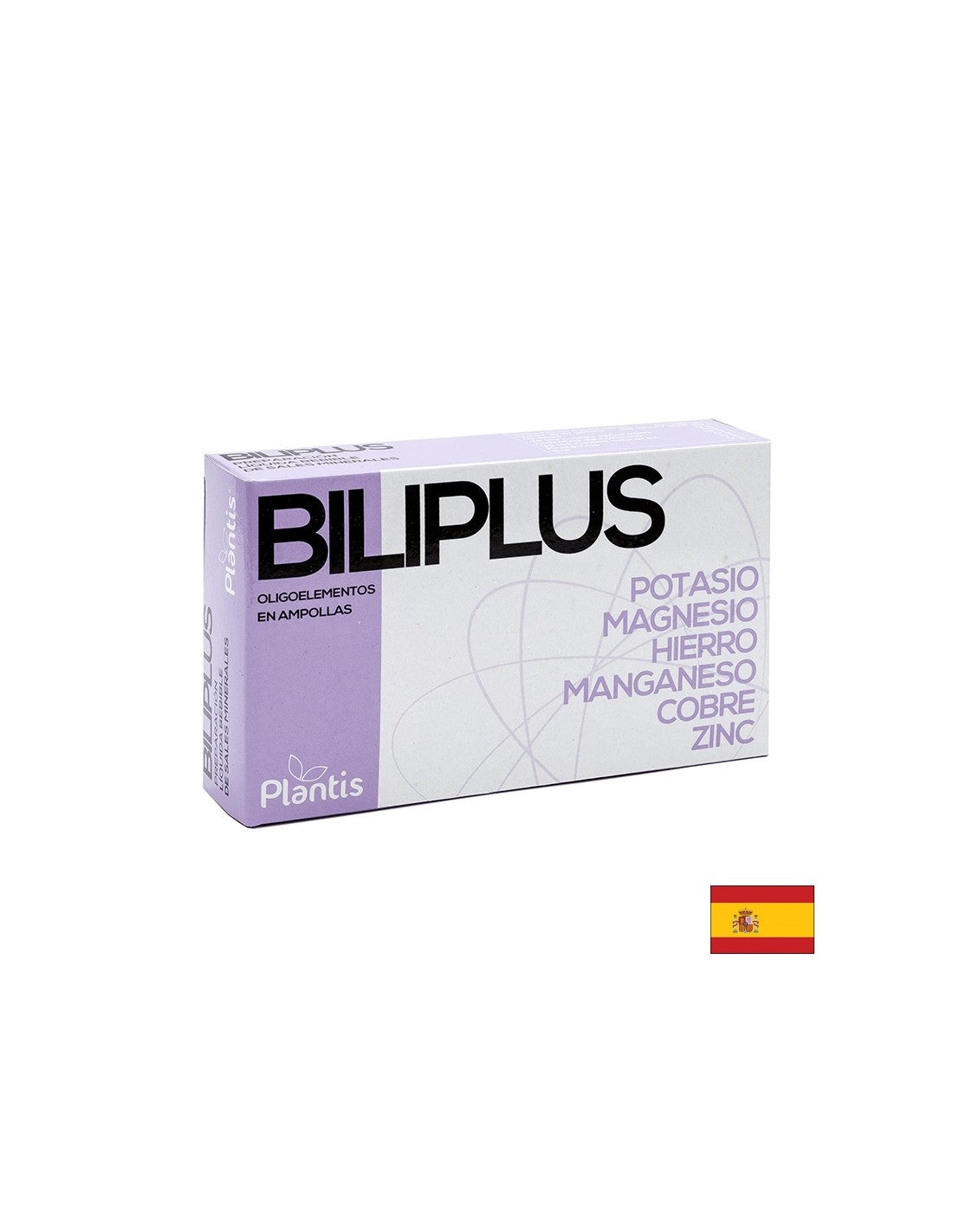 Biliplus Oligoéléments (potassium, magnésium, fer, manganèse, cuivre, zinc)/Pour une immunité forte, 20 ampoules à boire Arte<tc>san</tc>je