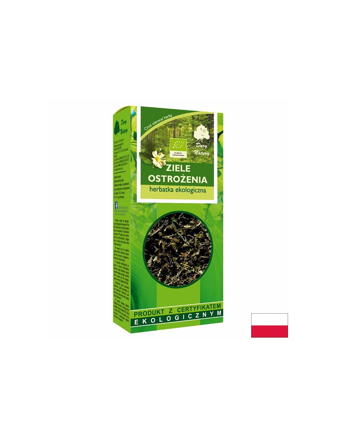 Tisane de chardon rampant biologique, 25 g <tc>Dary Natury</tc>