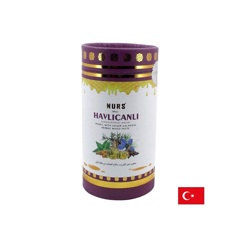Paste à base de plantes avec du miel et du galangal - pour le rhume et la grippe, 400 g