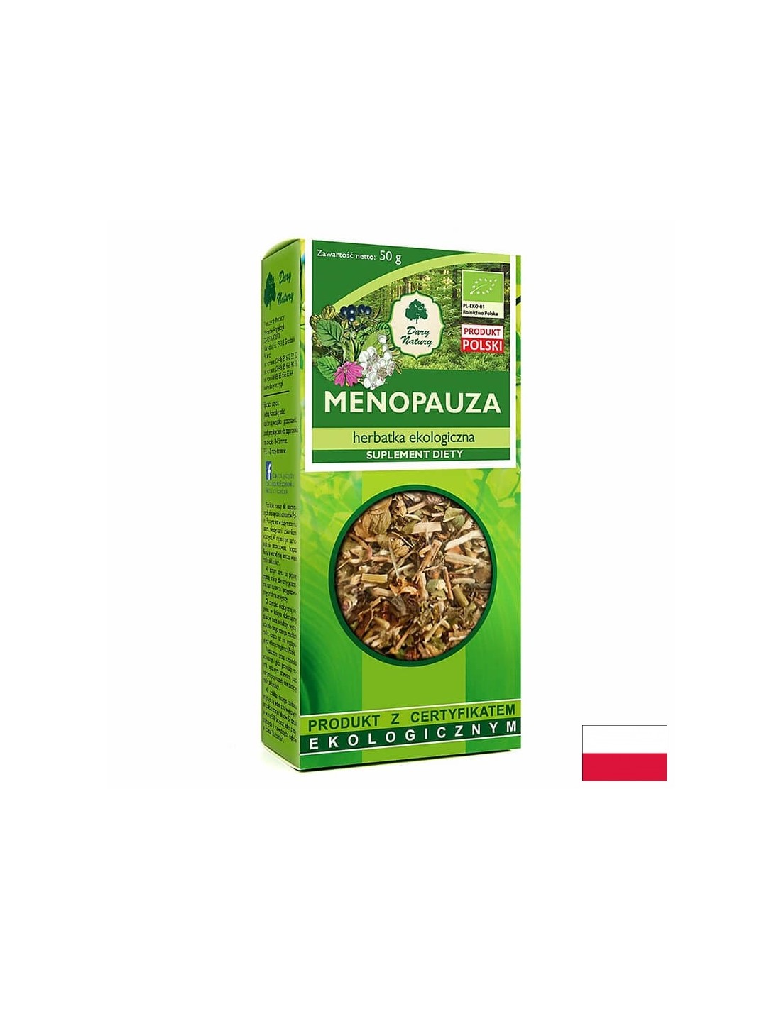 Mélange à base de plantes pour la ménopause bio, 50 g