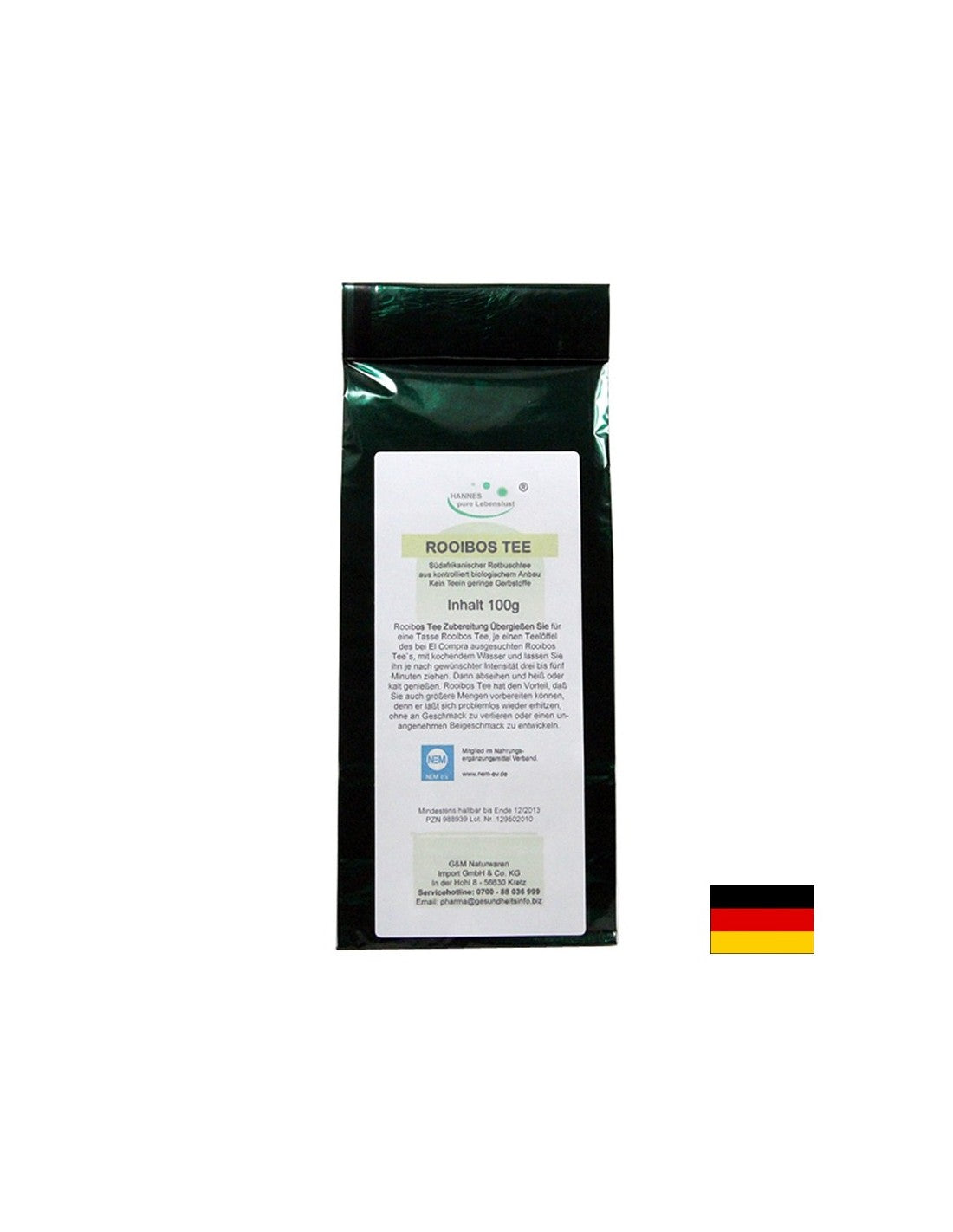 Bio rooibos tee - bio rooibos thé, 100 g el compra