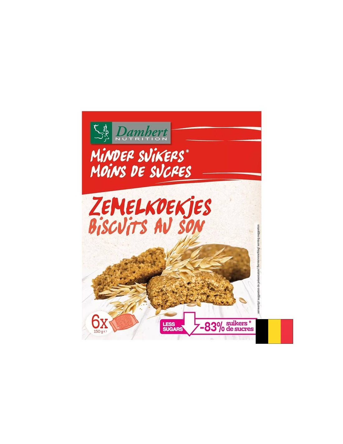 Biscuits de son de blé (pas de sucre ajouté), 150 g