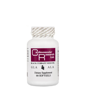 Black Currant Seed Oil - Black Currant Seed Oil, 90 softgel capsules Ecological Formulas - Nutra Best Europe