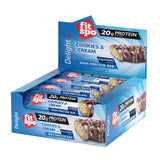 Délice + biscuits à la barre protéique et crème - 12 x 60 grammes