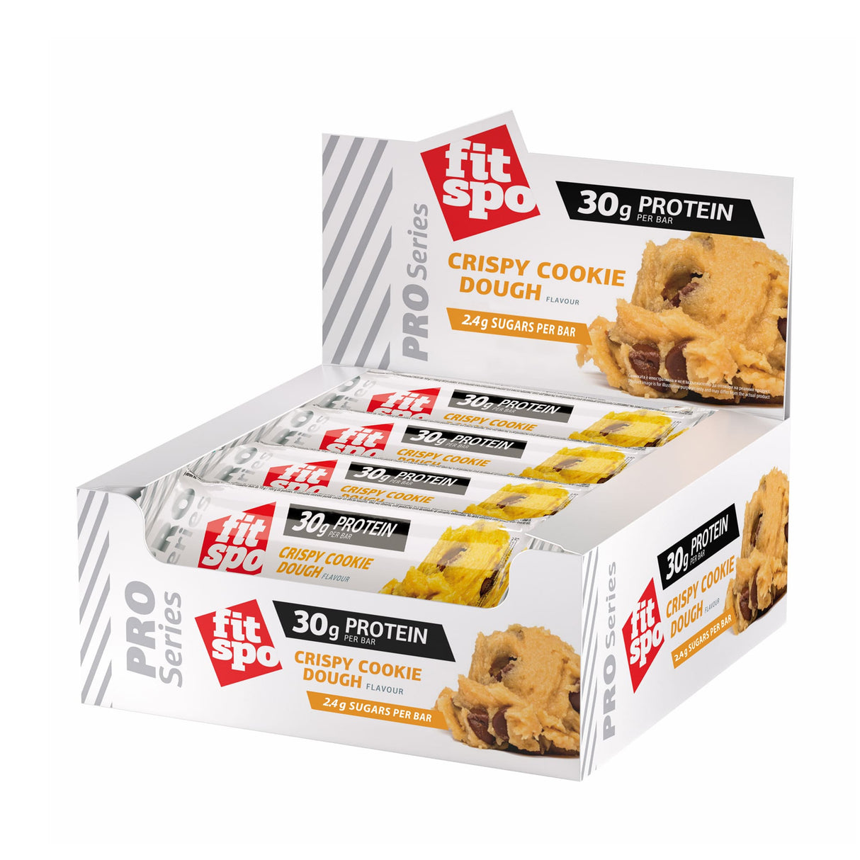 Biscuits à barres protéiques de la série Pro - 12 x 85 grammes
