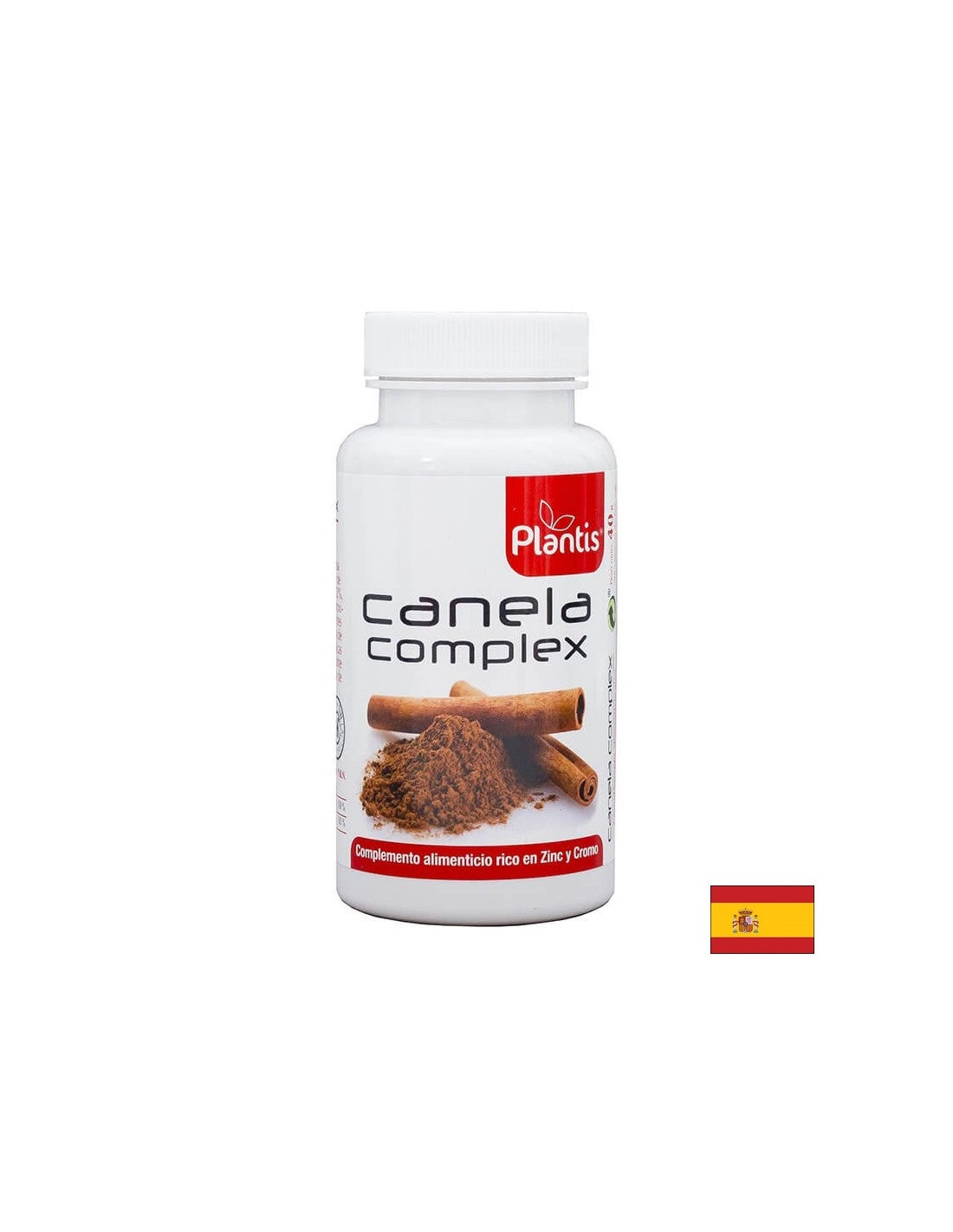 Cannelle avec du zinc et du chrome - résistance à l'insuline et diabète - complexes canela planttis®, 90 capsules