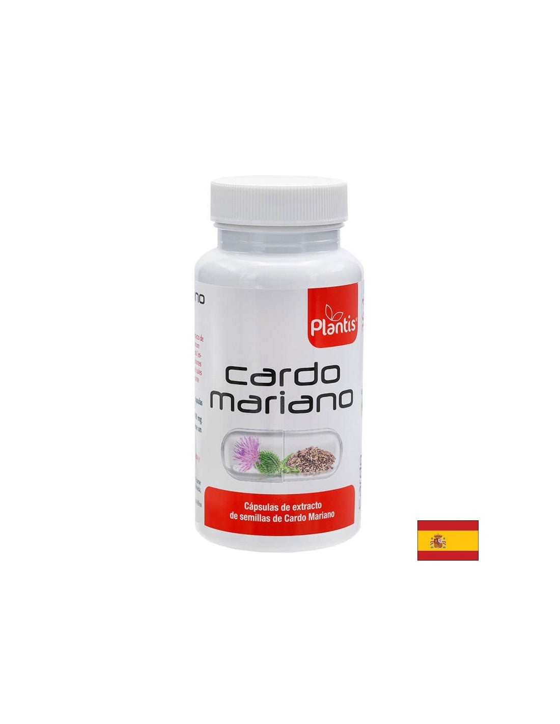 Milk Thistle (80% Silymarin) - Pour un foie sain - Cardo Mariano Plantis®, 100 mg, 90 capsules