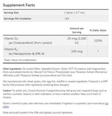 Vitamine D-3 1000 IU et K-2 100 MCG | Spray liposomal - 59 ml