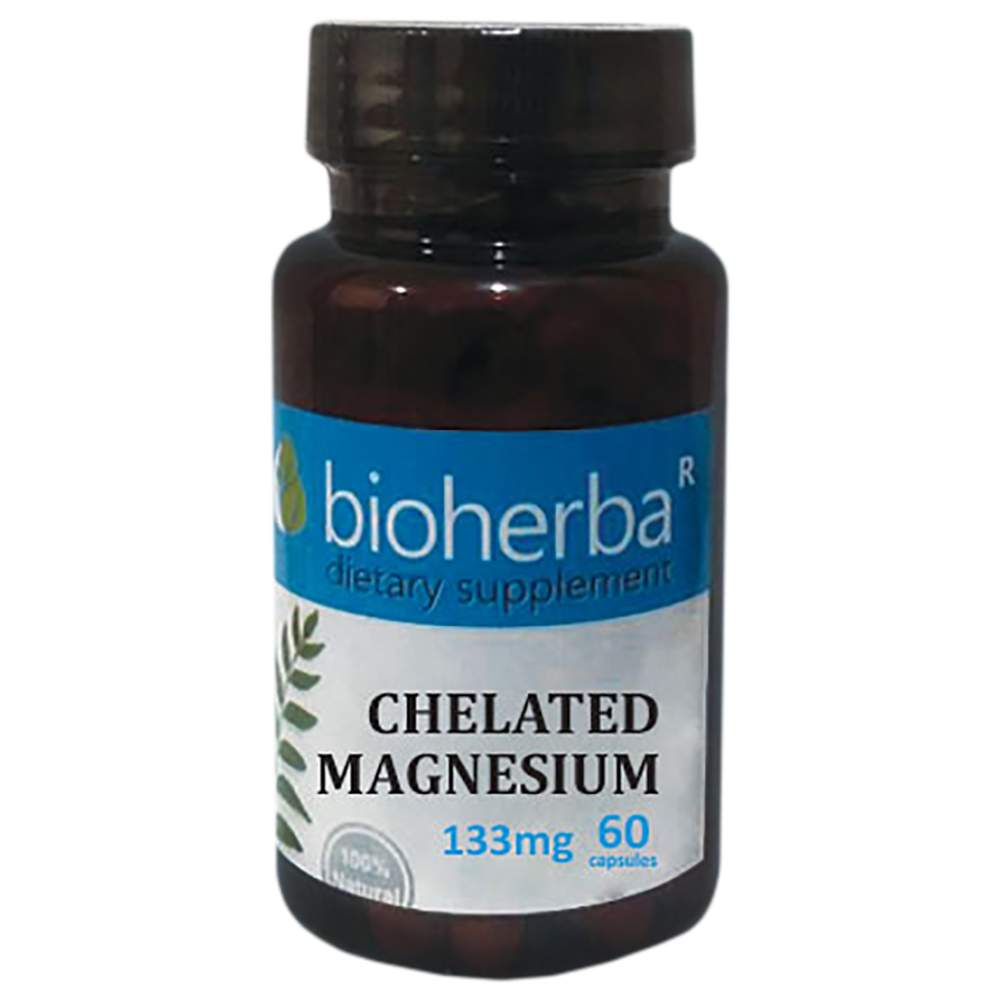 Magnésium chélé 133 mg - 60 capsules