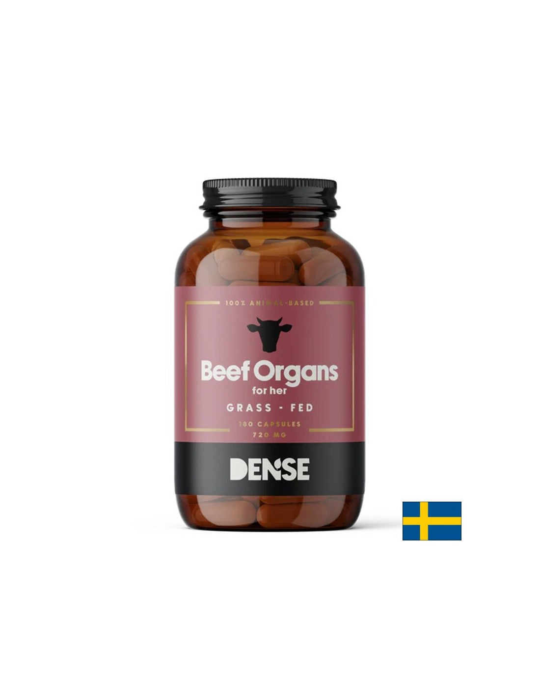 Foie, rein et cœur + calcium - Énergie féminine et soutien nutritionnel, 180 capsules