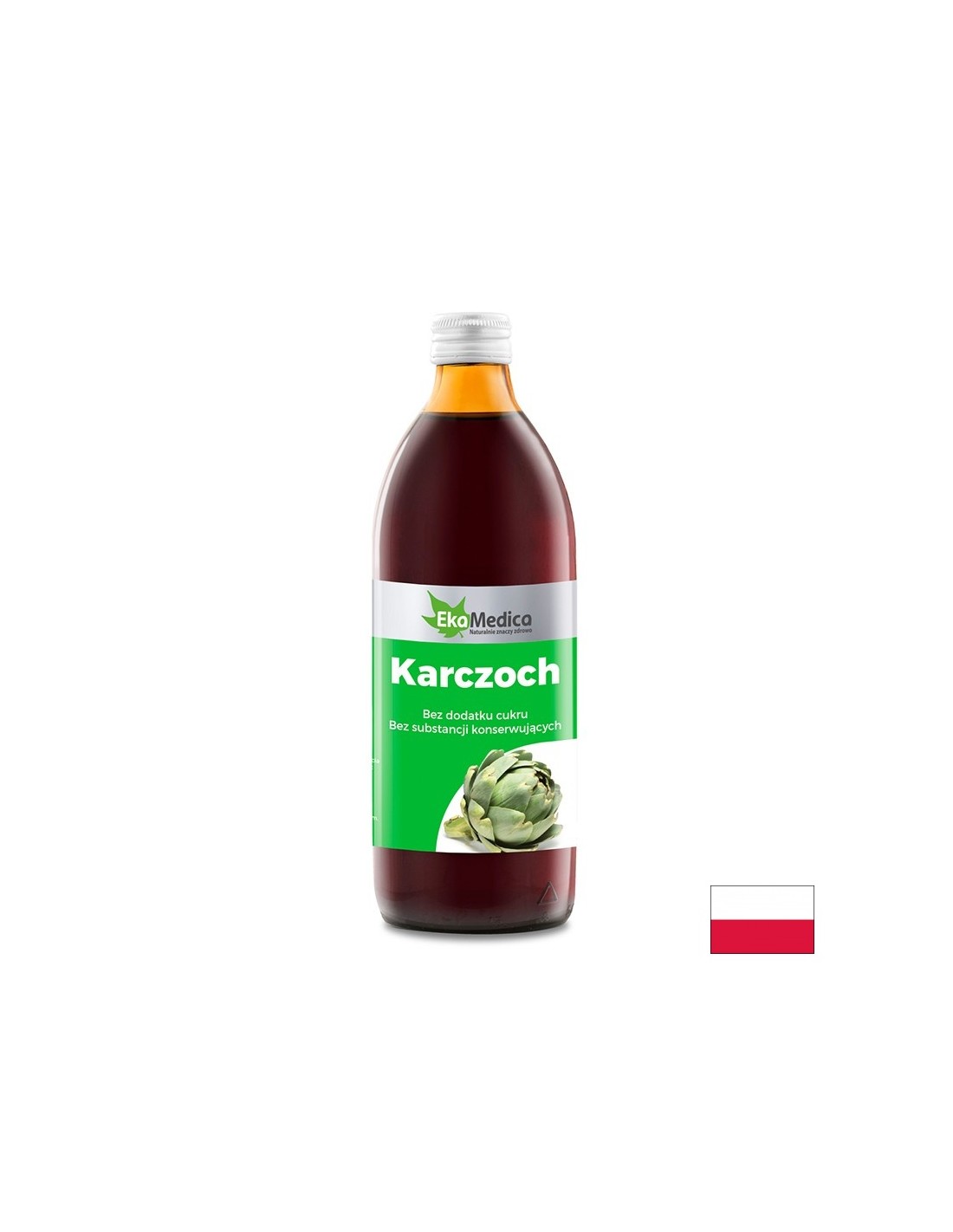 Foie et gal, artichauts, sirop 500 ml Ekamedica