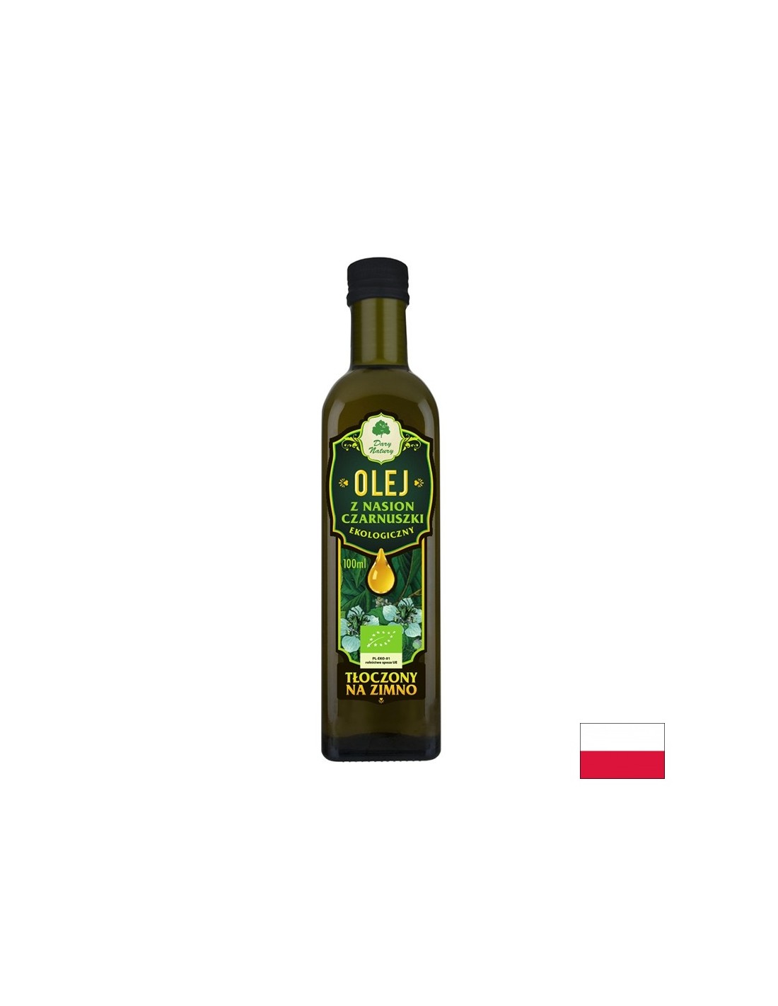Bio d'huile de cumin noir, 100 ml