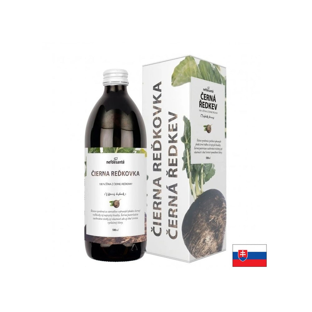 Jus de radis noir pour l'estomac et le foie, 500 ml, 10 doses