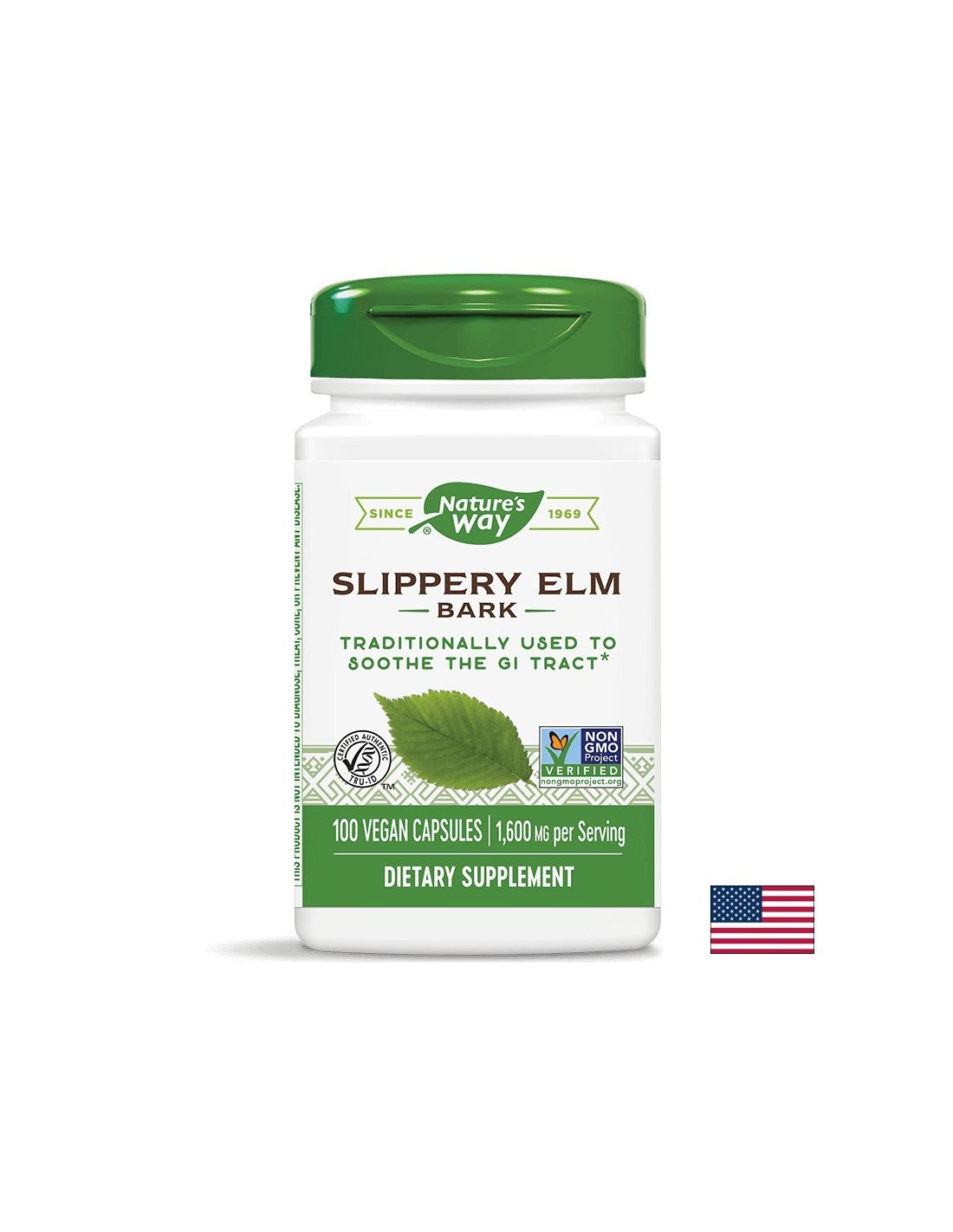 Elm glissant 370 mg - 100 capsules