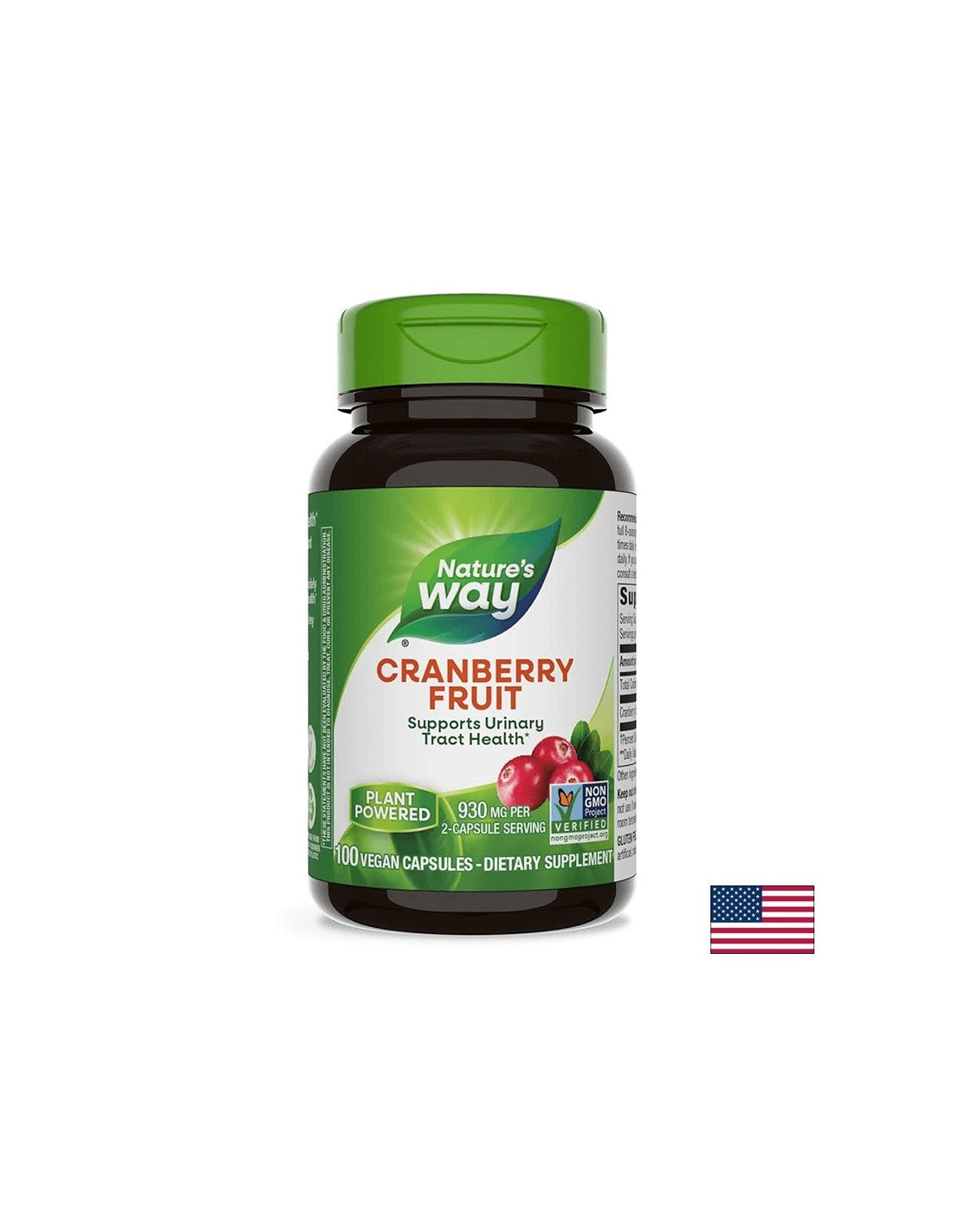 Fruit aux canneberges 465 mg - 100 capsules