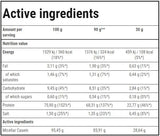 Caséine 100 | Protéine de digestion lente - 600 grammes