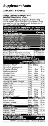 Aminofree & peptides - 400 grammes