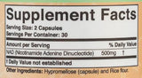 NAD + 500 mg - 60 capsules