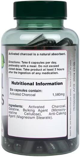 Charbon activé 260 mg - 240 capsules