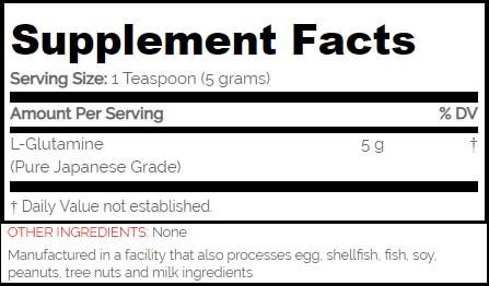 Glutamine de performance - 300 grammes