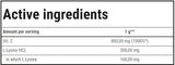 Vitamine C + L-lysine Powder - 300 grammes