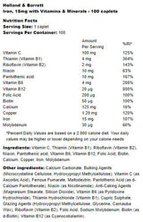 Fer 15 mg | Avec des vitamines et des minéraux 100 capsules