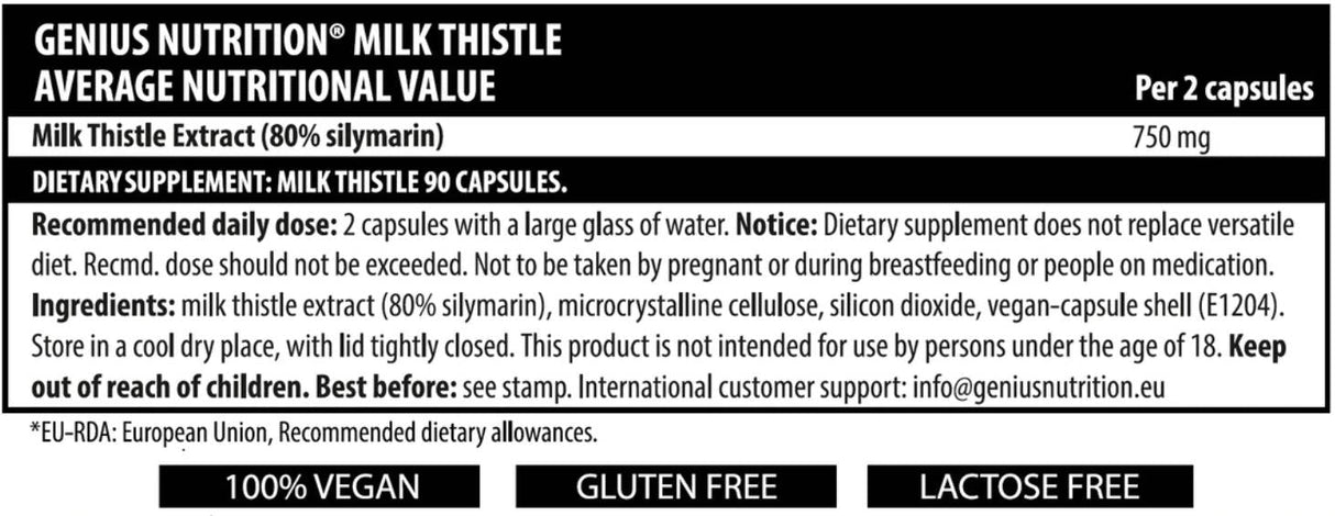 Milk Thistle - 90 capsules