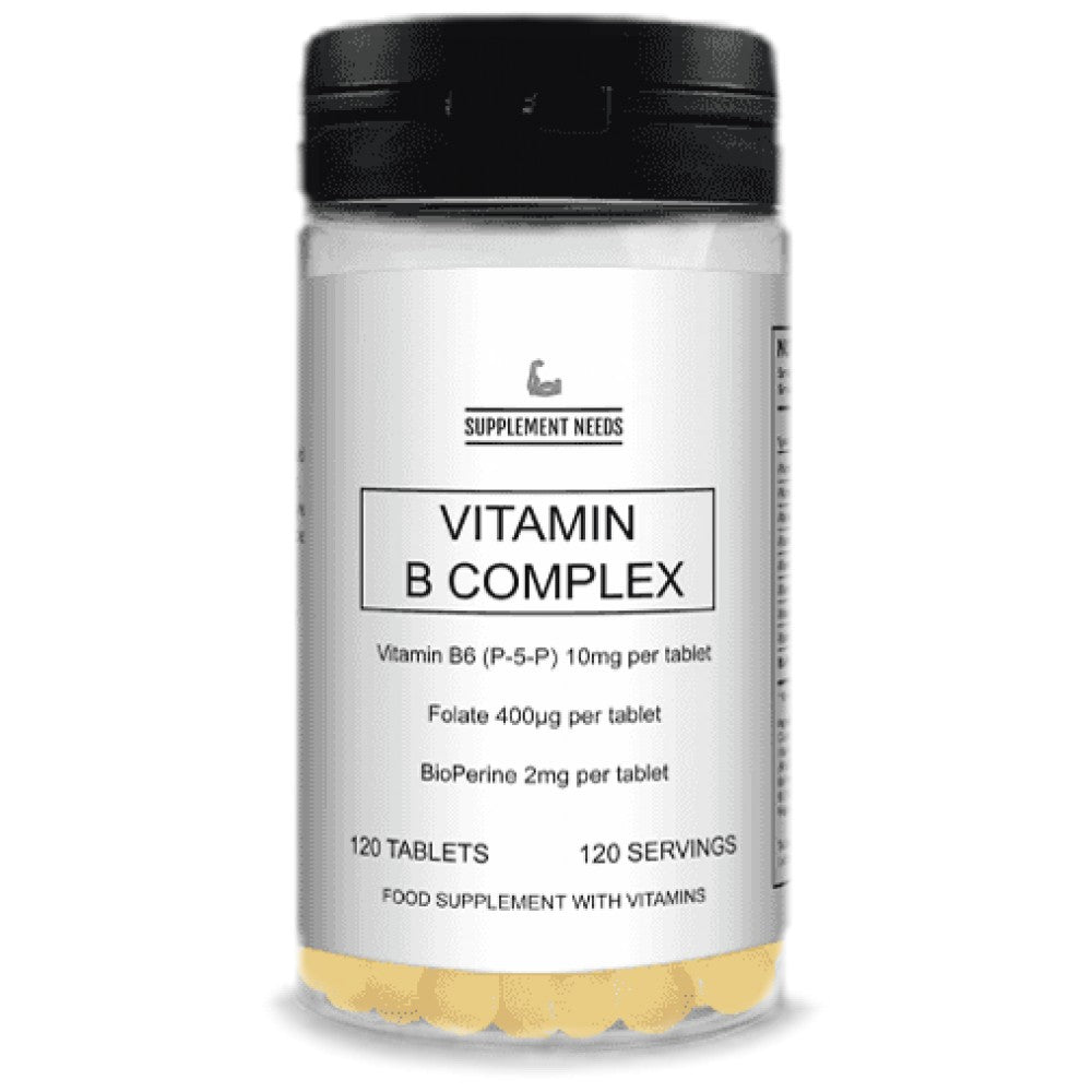 Complexe avancé de vitamine B - 120 comprimés