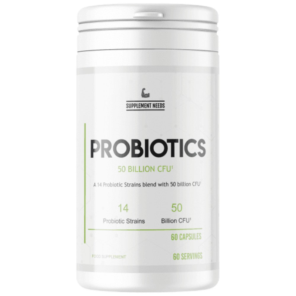 Probiotiques | 50 milliards de cellules actives 60 capsules