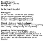 Pile de foie | avec Tudca et Dim 240 Capsules
