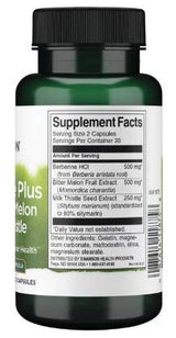 Berberine Plus | avec du melon amer et du lait chardon 60 capsules