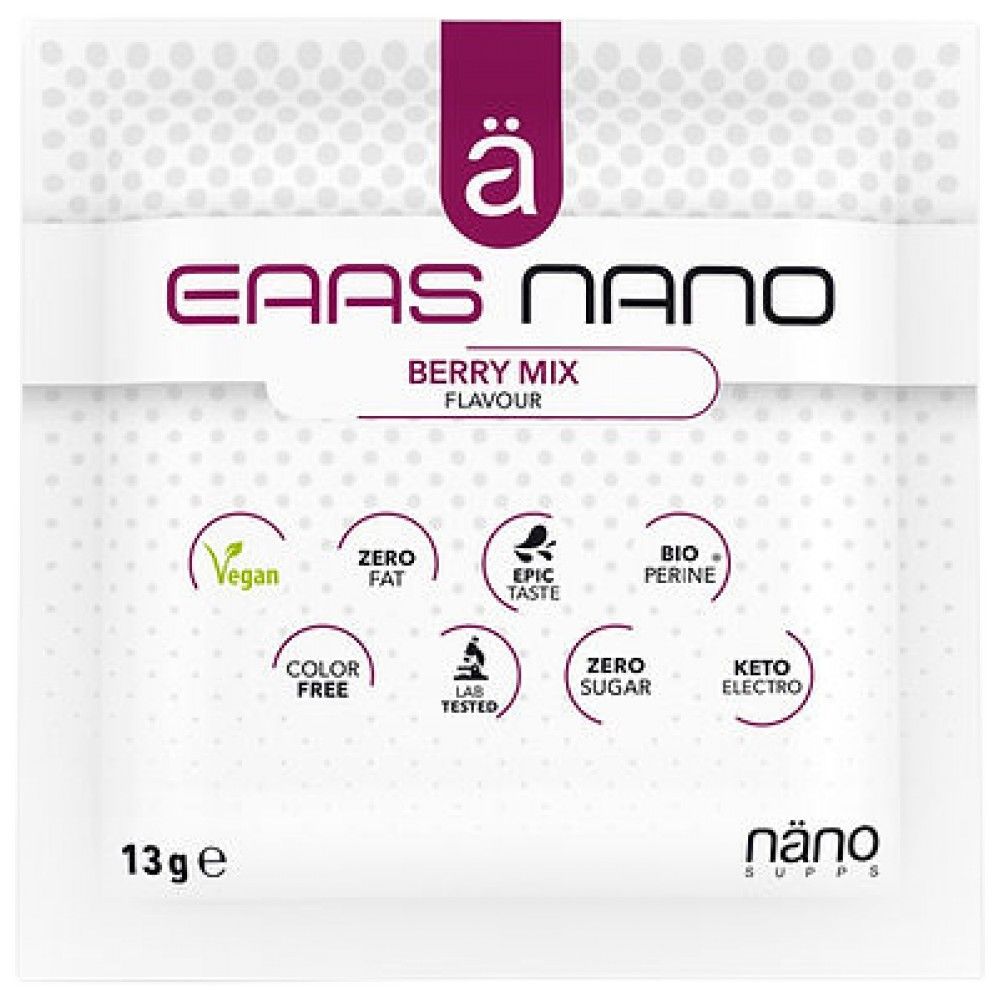 EAA NANO | avec électrolytes et biopérine - 13 grammes