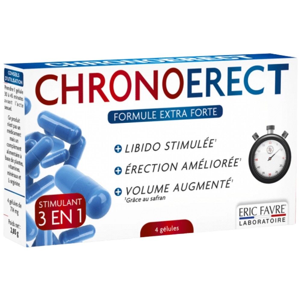 Caps chronoerects | Performance sexuelle - 16 capsules