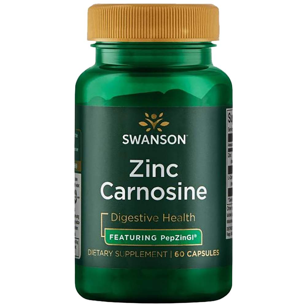 Carnosine ultra zinc (gi pepzin) 37,5 mg 60 capsules