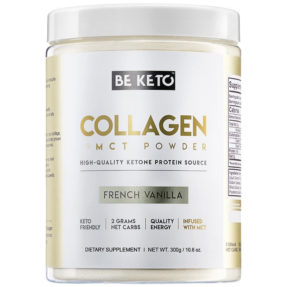 Collagène Keto + poudre MCT - 300 grammes