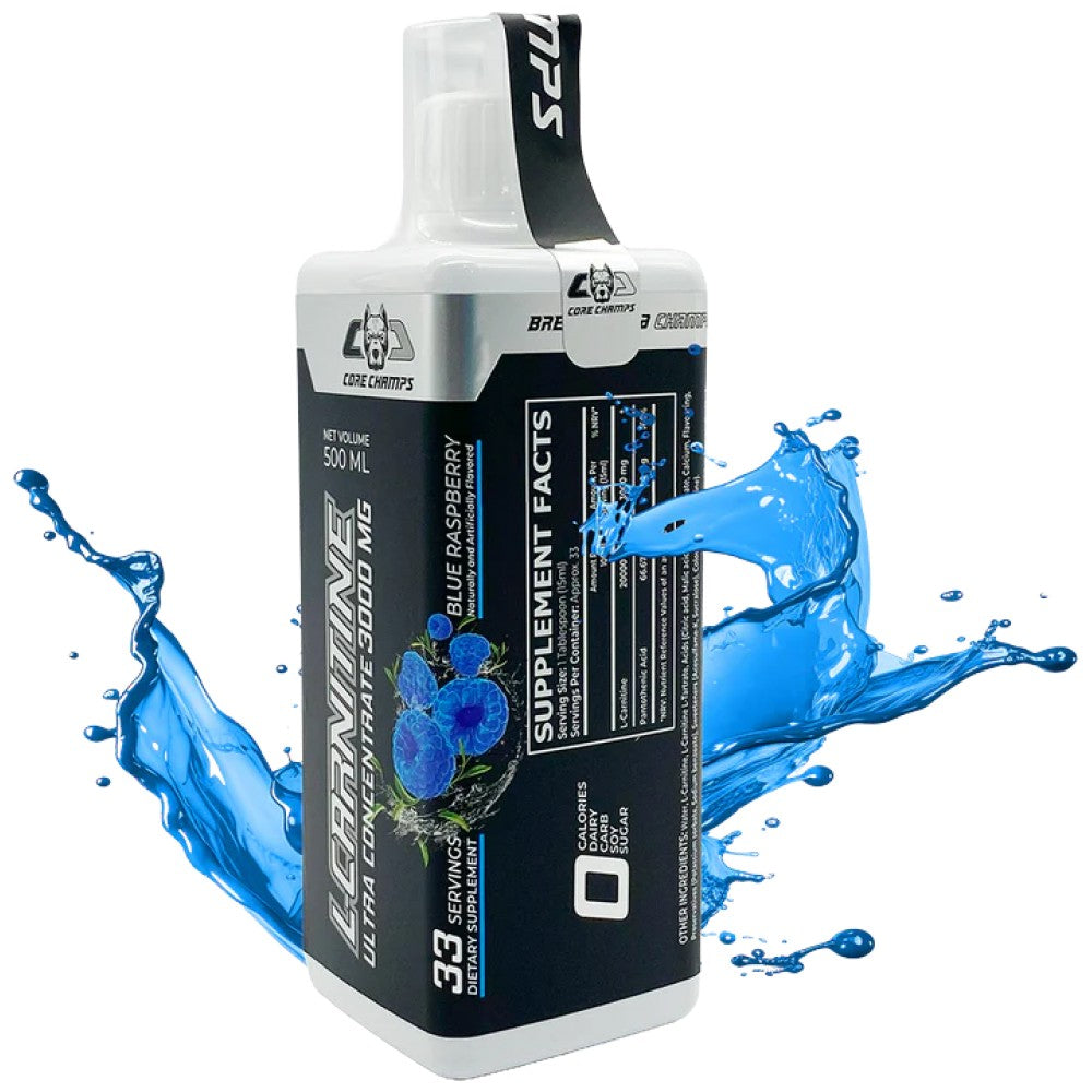 Liquide en L-carnitine 3000 mg - 500 ml