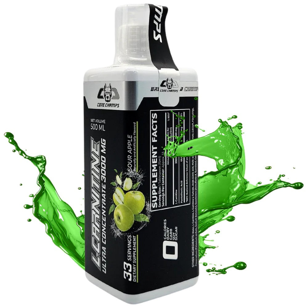 Liquide en L-carnitine 3000 mg - 500 ml